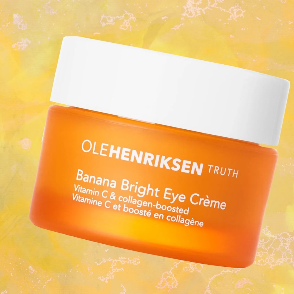 NEW Ole Henriksen Banana Bright Eye Crème brightening orange